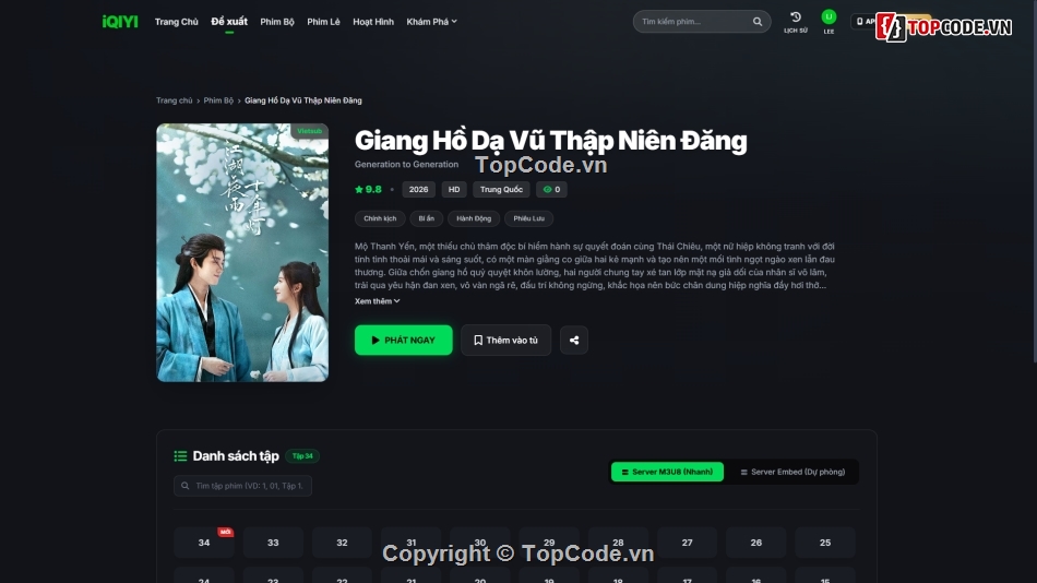 share code web xem phim php,code web xem phim,share code web,web xem phim,rophim,site phim